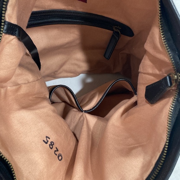 CAVALCANTI beautiful leather bag made in Italy zebra tiger pony hair 15”x13”x5” - Picture 11 of 16